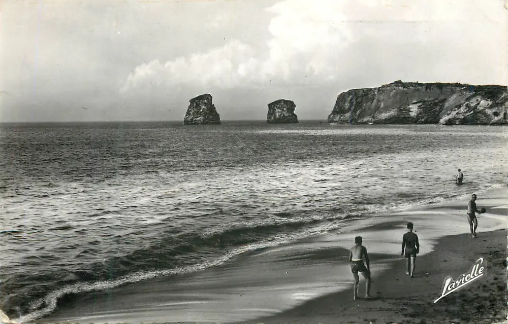 Hendaye-Plage — Französisch-spanische Grenze — Lavielle, P. 1227 - Vorderseite