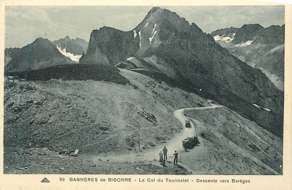 Bagnères-de-Bigorre — Der Tourmalet-Pass — Abstieg nach Barèges — n°99 - Vorderseite