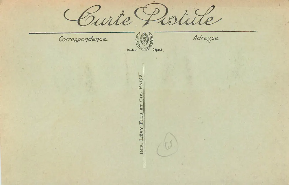 Gavarnie — Le Cirque vu de l'Hôtel du Vignemale — LL. — N° 26 - Verso