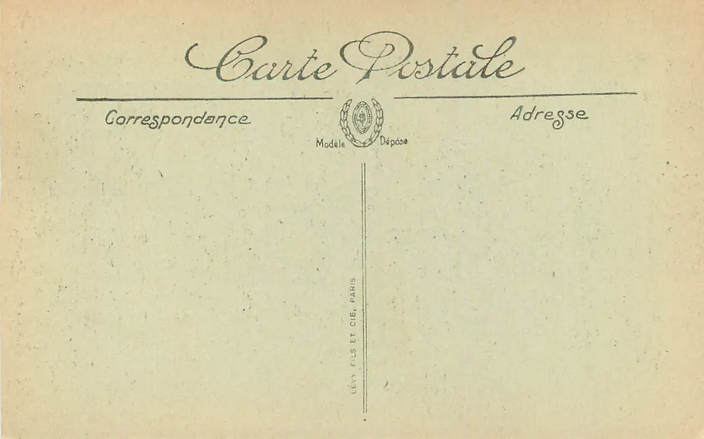Lourdes — La Maison de Bernadette Soubirous — Lévy Fils et Cie, Paris, n° 115 - Verso