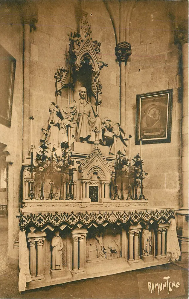 Altar des Seligen Grignon de Montfort — Kapelle der Schwestern der Weisheit — Saint-Laurent-sur-Sèvre (Vendée) - Vorderseite