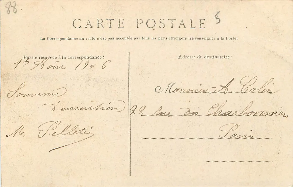 Plombières-les-Bains — As Moraines — Ad. Fleurot, fot. n°3 - Verso