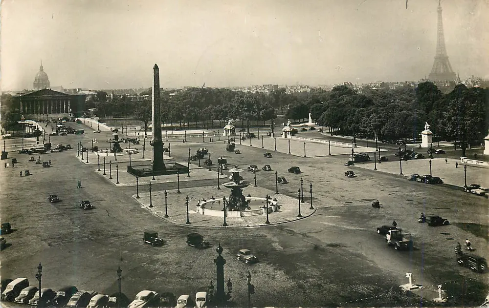 Paris — A Praça da Concórdia — L'Abeille-Cartes, n°141 - Frente
