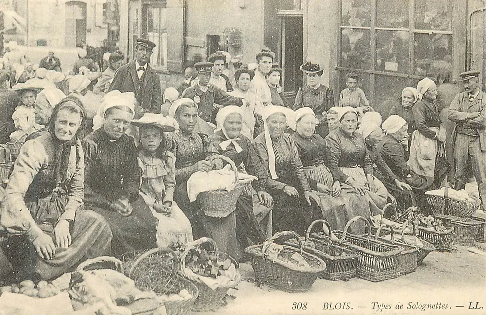 BLOIS — Tipos de Solognottes — LL. - Frente