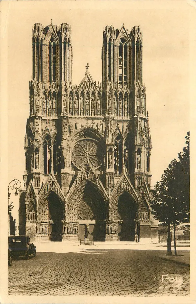 Reims - A Catedral — Éditeur Pol, n° 610 - Frente