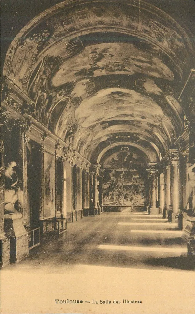 Toulouse — La Salle des Illustres — Éditeur : Au Capitole - Recto