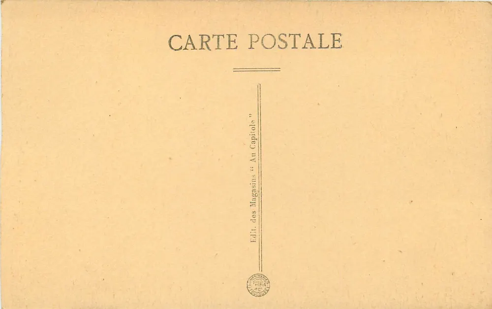 Toulouse — La Salle des Illustres — Éditeur : Au Capitole - Verso