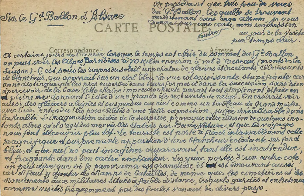 Vals-les-Bains - Fonte Soberana - Estabelecimento Termal — L'Ardèche Illustrée, n°58 - Verso