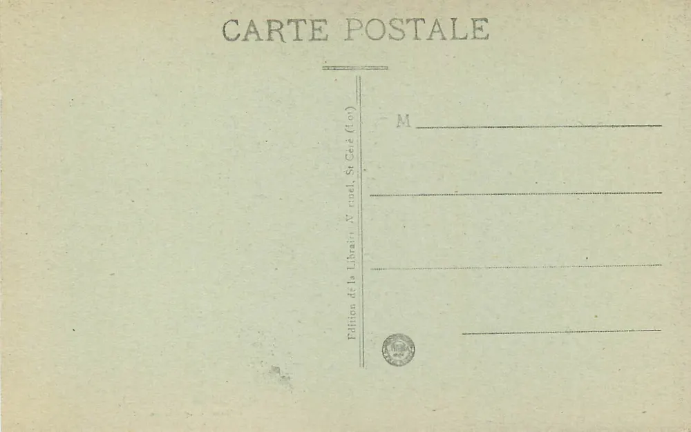 Castelo de Montal — Cume da Escada — Edição da Livraria St-Céré - Verso