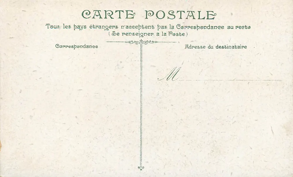 Lyon. O palácio Saint-Pierre — vista da praça com fonte — L.Y.R.C. n°9 - Verso