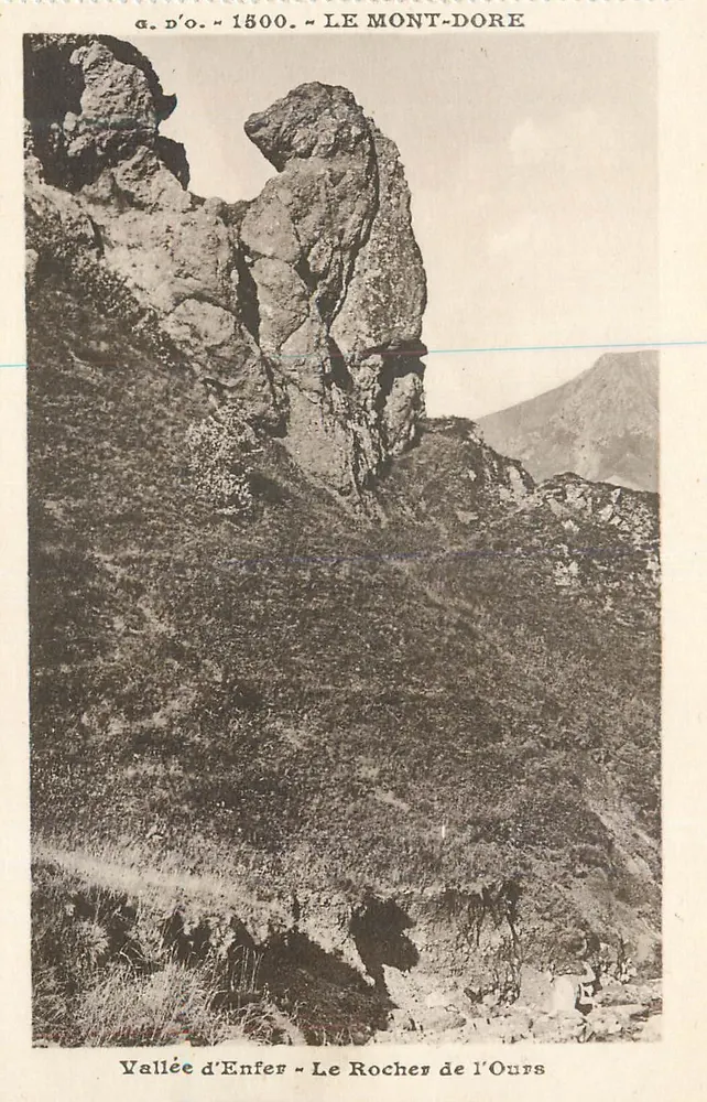 Tal des Hölle - Der Bärenfelsen - Mount-Dore - Vorderseite