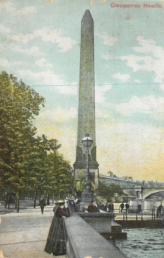 Obelisco de Luxor — Agulha de Cleópatra — Imprimi - Frente