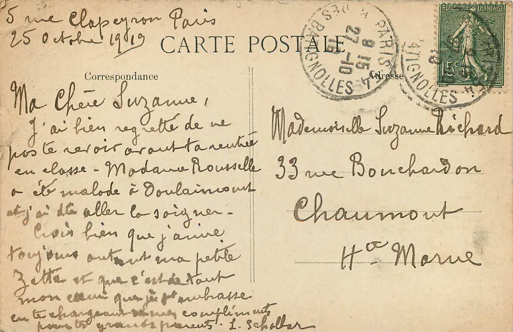 Paris. Sacré-Cœur de Montmartre et Funiculaire — Chocolat-Ménière, n°28 - Verso