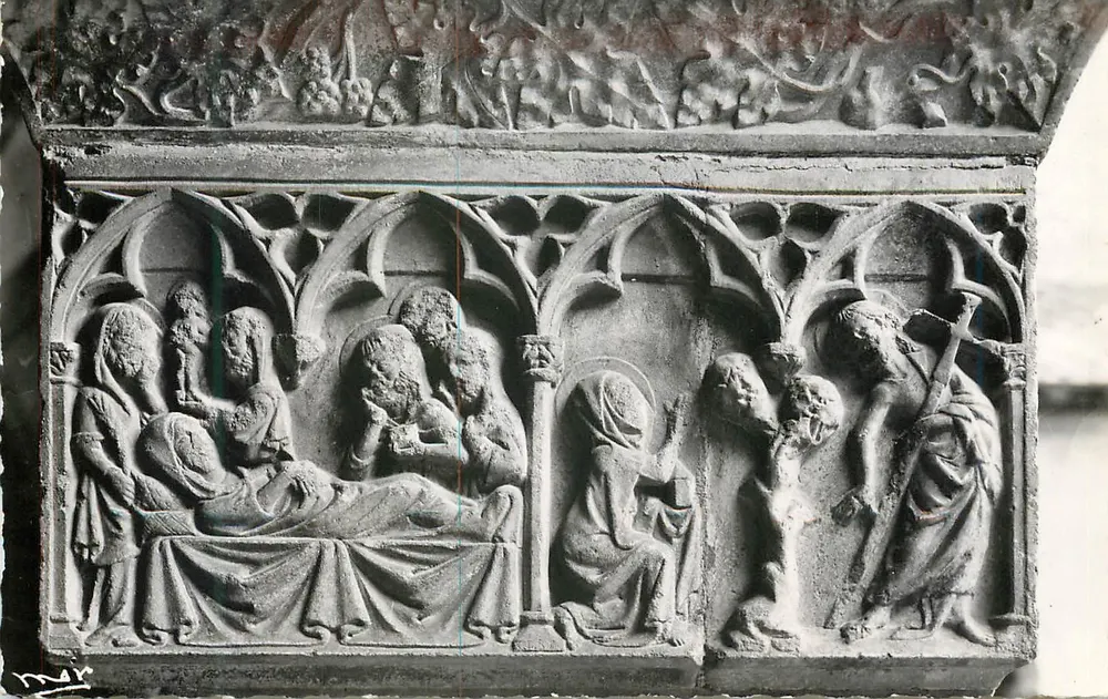 La mort de la Vierge — XIVe siècle — Coll. du MAR, Nice - Front