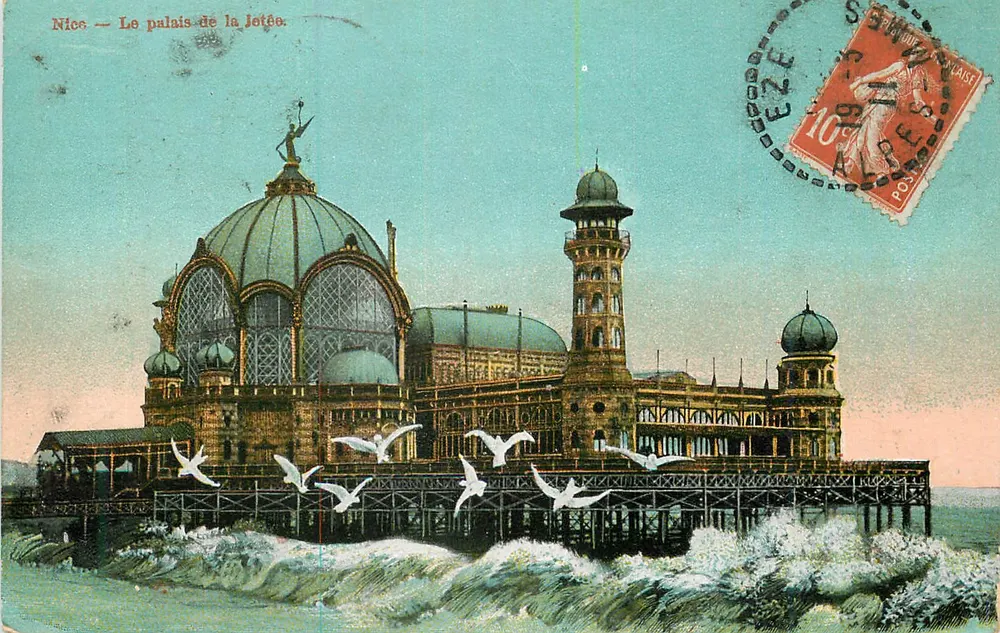 Nice — O palácio da Jetée — Editor: Maistre, número de série não visível - Frente
