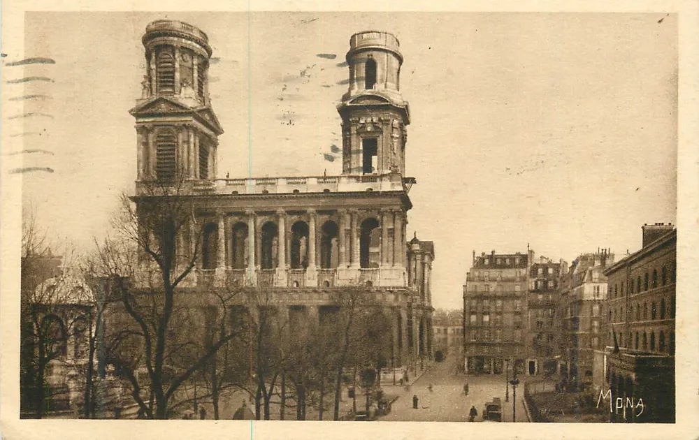 Igreja de Saint-Sulpice — Paris — Mona - Frente
