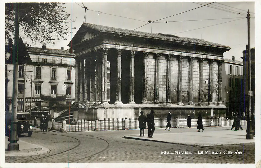 Nîmes — La Maison Carrée — Éditions Le Pardal, n° 866 - Frente