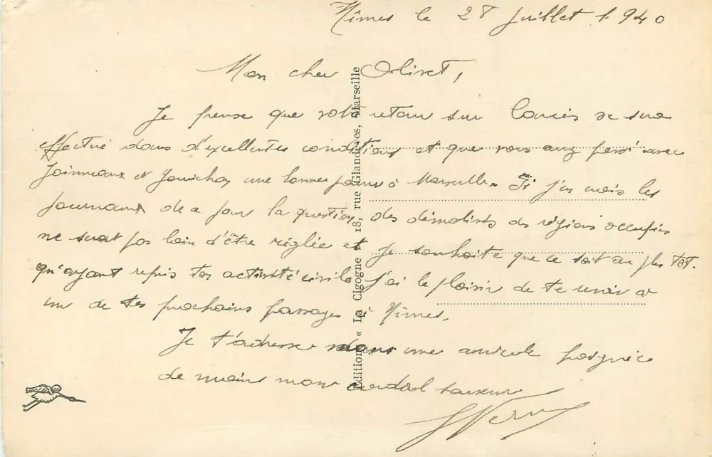 Nîmes — La Maison Carrée — Éditions Le Pardal, n° 866 - Verso