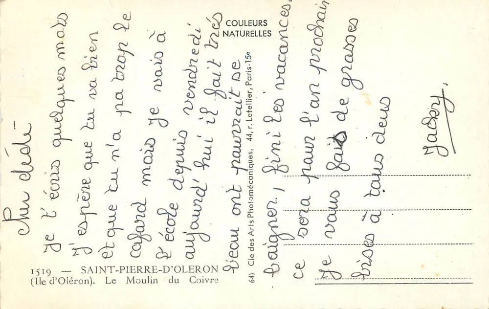 Saint-Pierre-d'Oléron — Le Moulin du Coivre — éditeur Cap - Verso