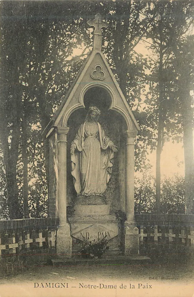 Damigni — Onze-Lieve-Vrouw van de Vrede — Ed. Borsean - Voorkant