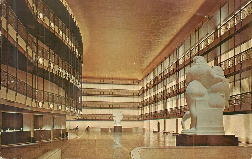 Lincoln Center für die darstellenden Künste — New York State Theater — Offiziell Lincoln Center for The Performing Arts, Inc. DT-91620-B - Vorderseite