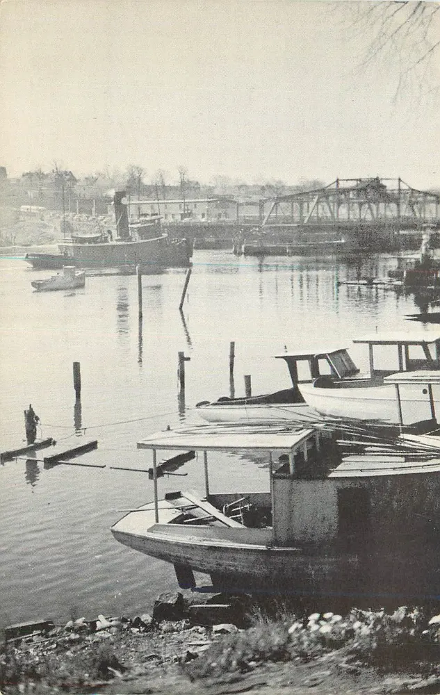 Vue du Seekonk à Red Bridge — Providence, R.I. — Photo par Beth Murray - Recto