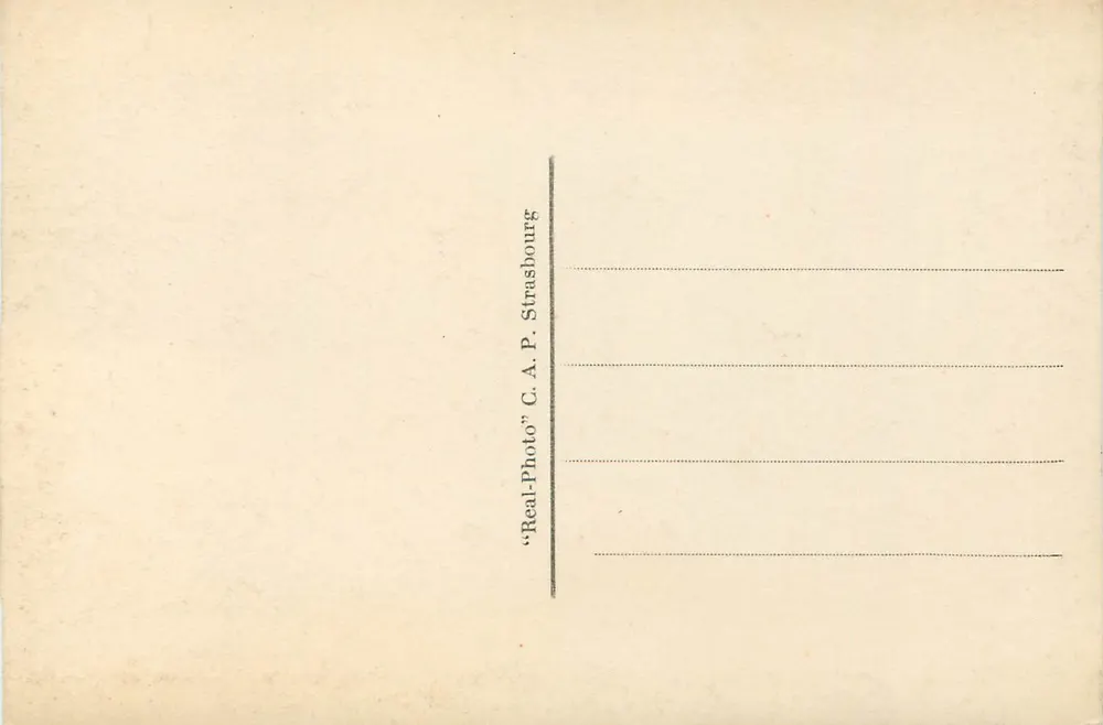 Estrasburgo — Le Bain aux Plantes — C.A.A. n°433 - Verso