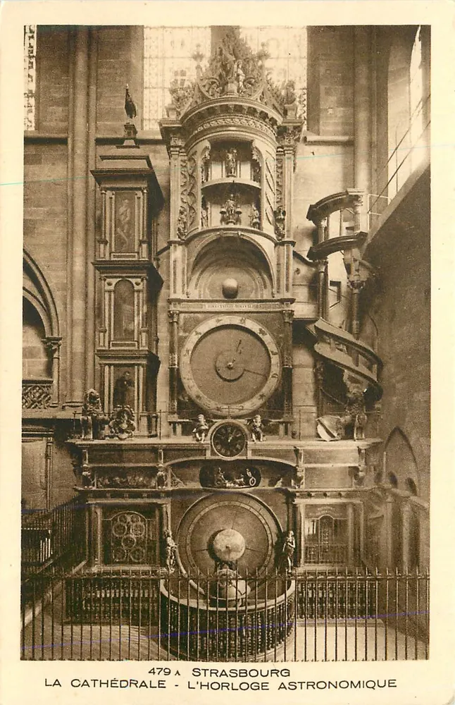 Strasbourg - La Cathédrale - L'Horloge Astronomique — édition L'Alsace - Recto