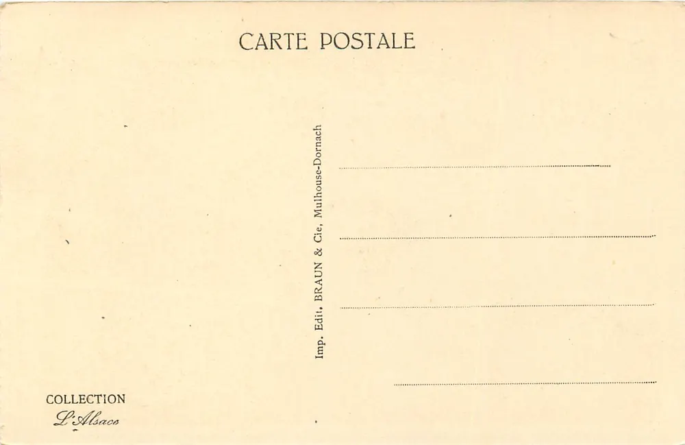 Strasbourg - La Cathédrale - L'Horloge Astronomique — édition L'Alsace - Verso