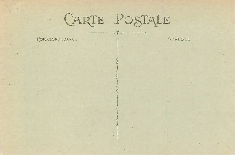 Pau — O Boulevard dos Pirineus — C.C. -14 - Verso