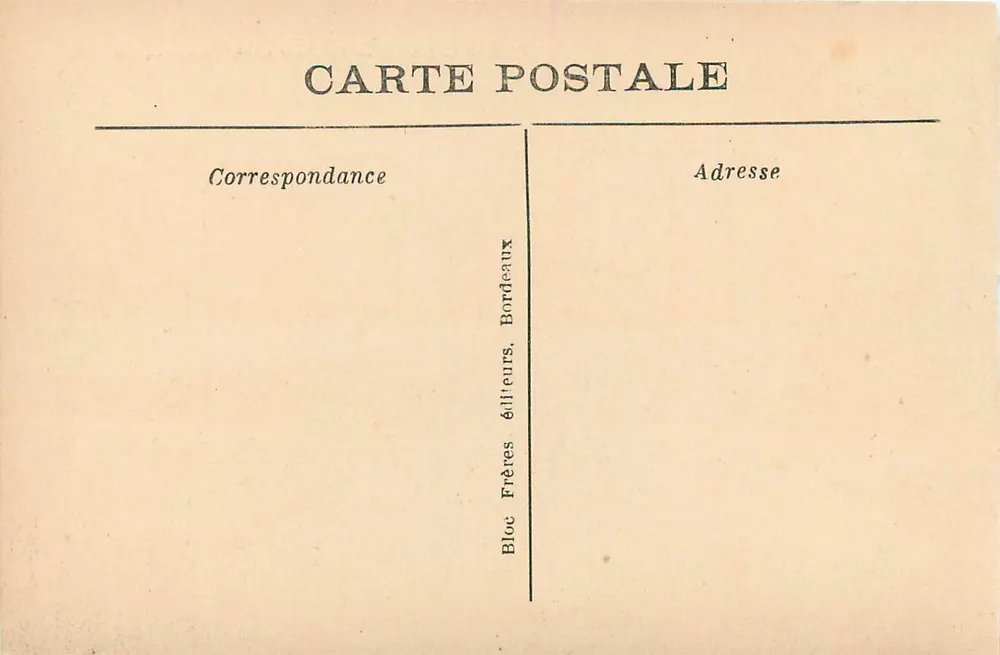 Bayonne — El Puente sobre el Adour — BR - Reverso