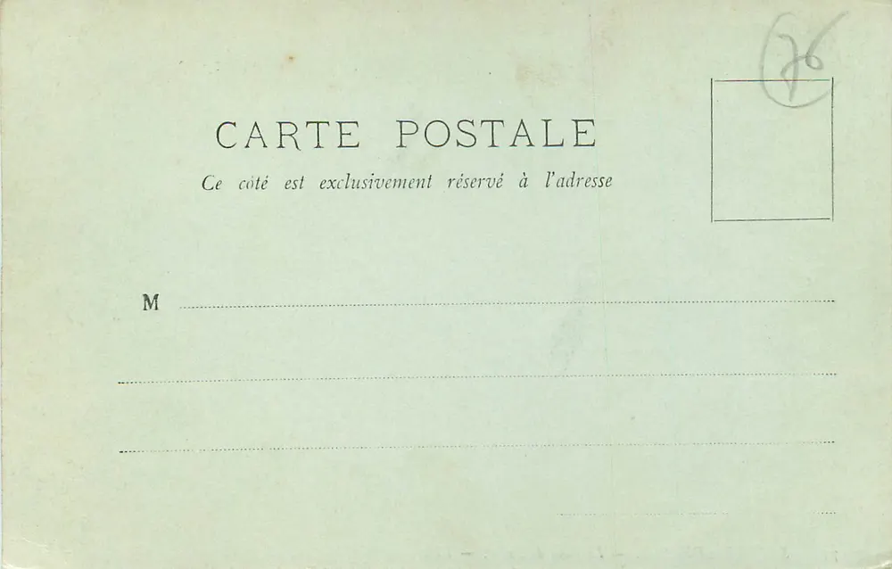 Sainte-Adresse — Le Pain de Sucre — LL. n°73 - Verso