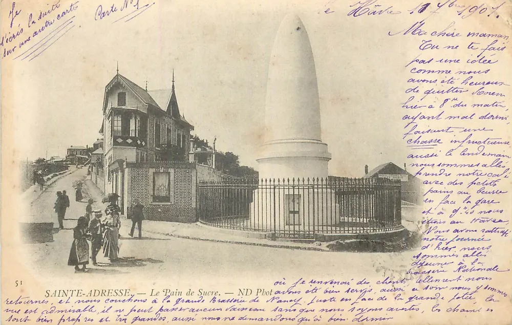 Sainte-Adresse — Le Pain de Sucre — ND Photo - Recto