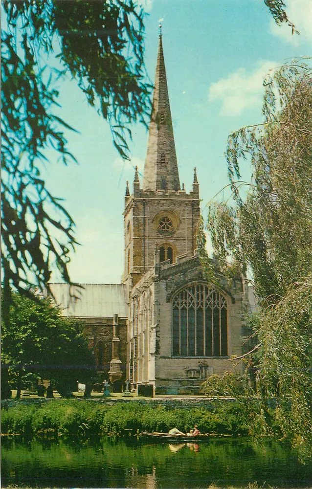 Święta Trójca — Stratford-upon-Avon — Cotman-Color Series, KSA 161, Jarrold & Sons Ltd - Awers