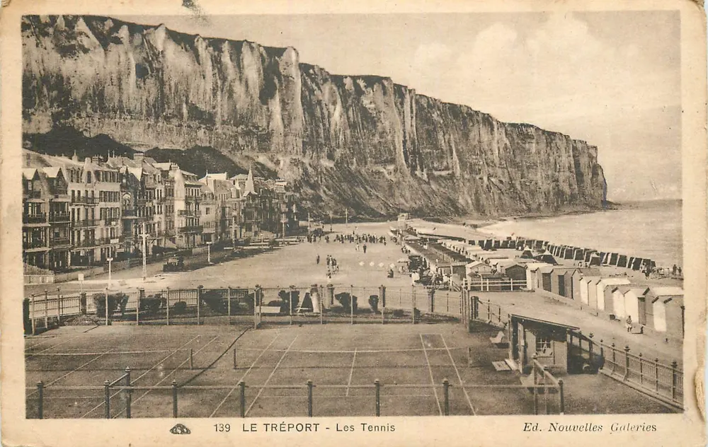 Le Tréport - Os Tenis — Ed. Nouvelles Galeries, n° 139 - Frente