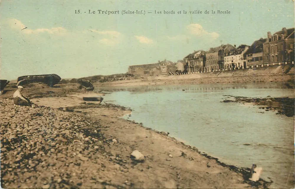 Le Tréport (Seine-Inf.) — Die Ufer und das Tal der Bresle - Vorderseite