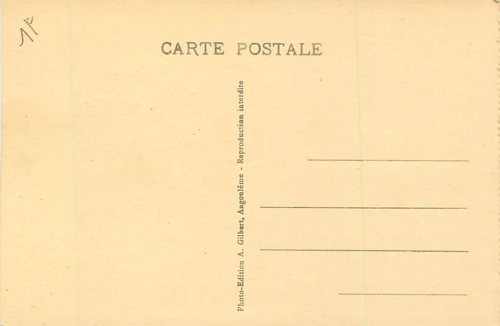 Bordeaux - Caixa de Poupança — A. G. A. - n° 4254 - Verso