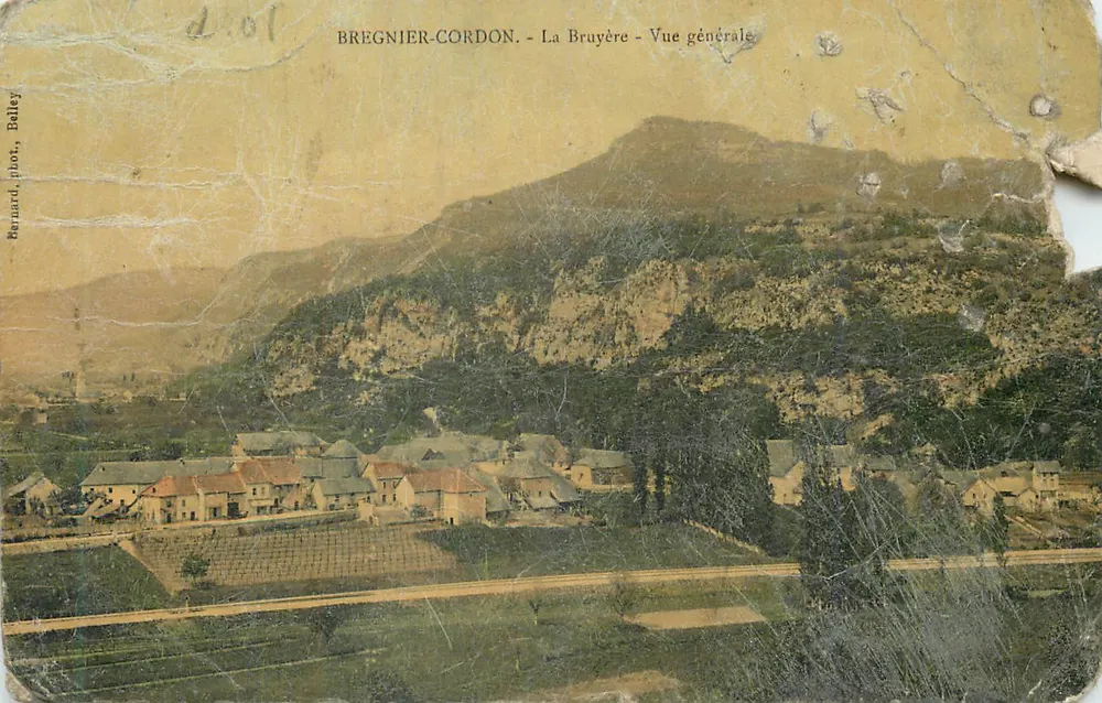 Bregnier-Cordon - La Bruyère - Vue générale — éditeur Bernard, phot. Belley - Frente