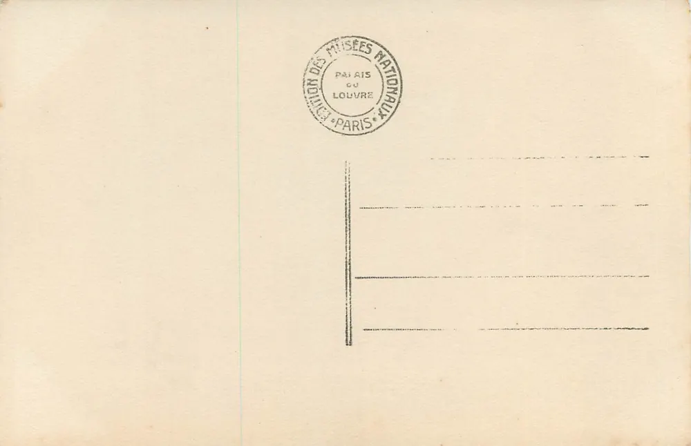 Chambre de l'Impératrice Joséphine — Malmaison — Édition des Musées Nationaux - Verso