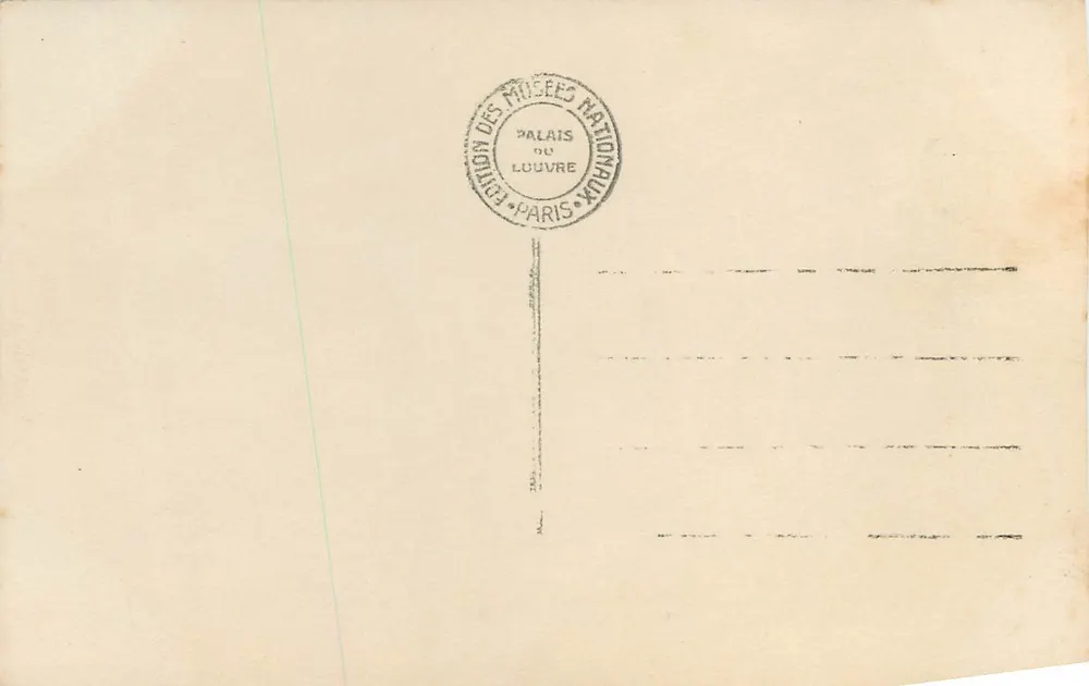 Malmaison — Facha sobre os Jardins — Édition des Musées Nationaux, Paris - Verso