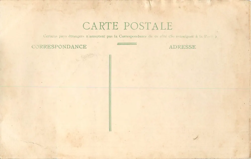 Caen — West Station, Overall View — L.D. 47 - Back