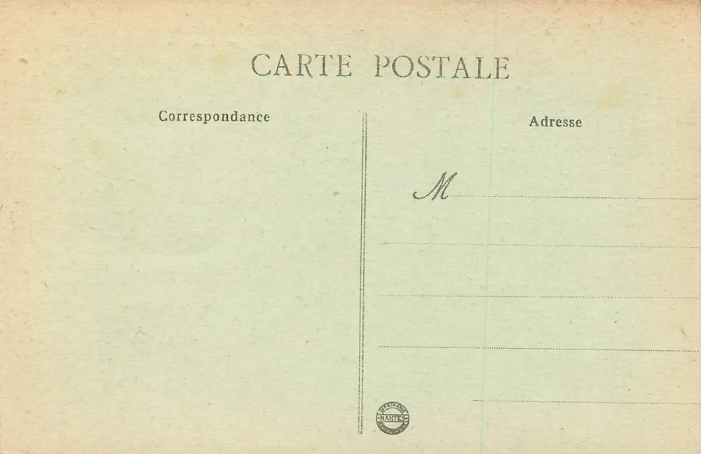 Cherbourg - Denkmal für Soldaten und Matrosen, die in den Kolonien fielen — C. (Verlag) - Rückseite
