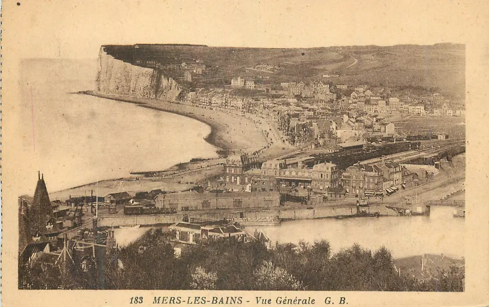 Mers-les-Bains - Vista Geral - G. B. - Frente