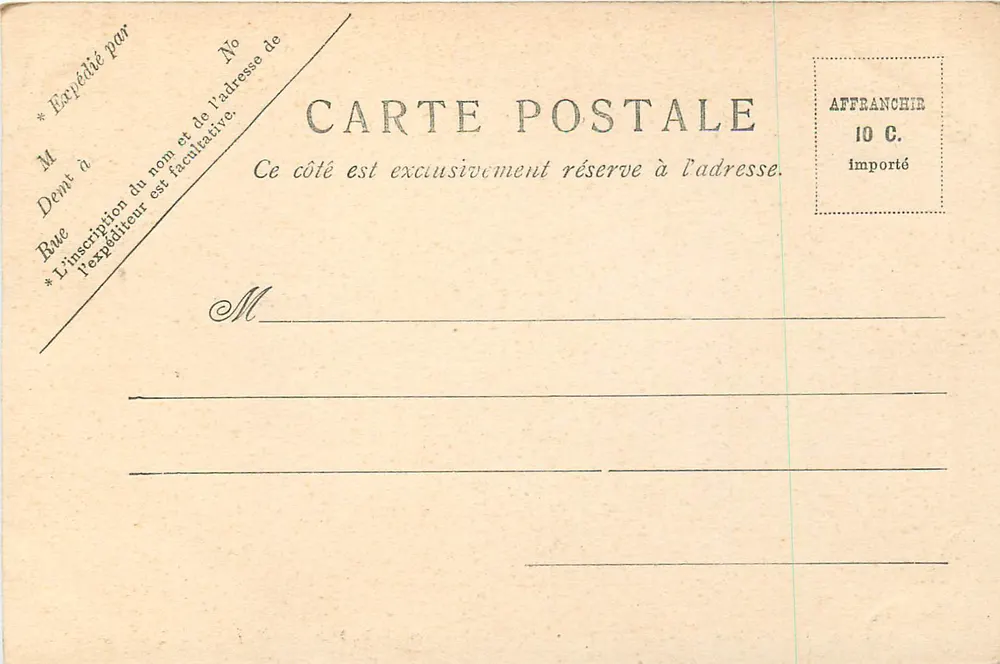 Lourdes. As Piscinas — V.P. Paris N. 7 - Verso