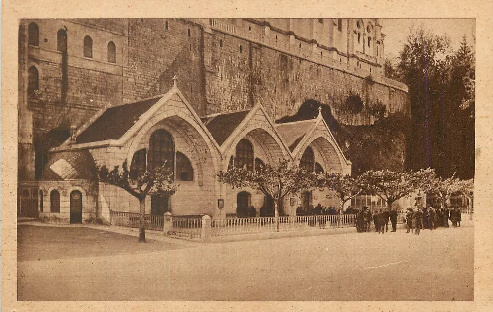 Lourdes — As Piscinas P. D. — Edit. P. Doucet - Lourdes - Frente
