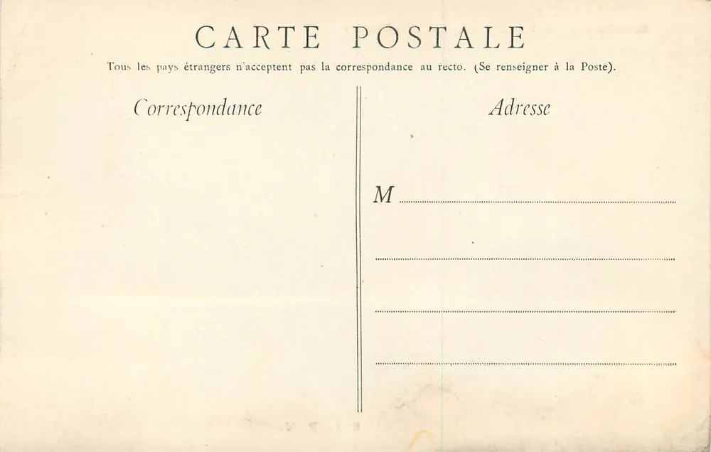 Lourdes — Moulin où est née Bernadette Soubirous — éditeur Héberton, n°4 - Verso