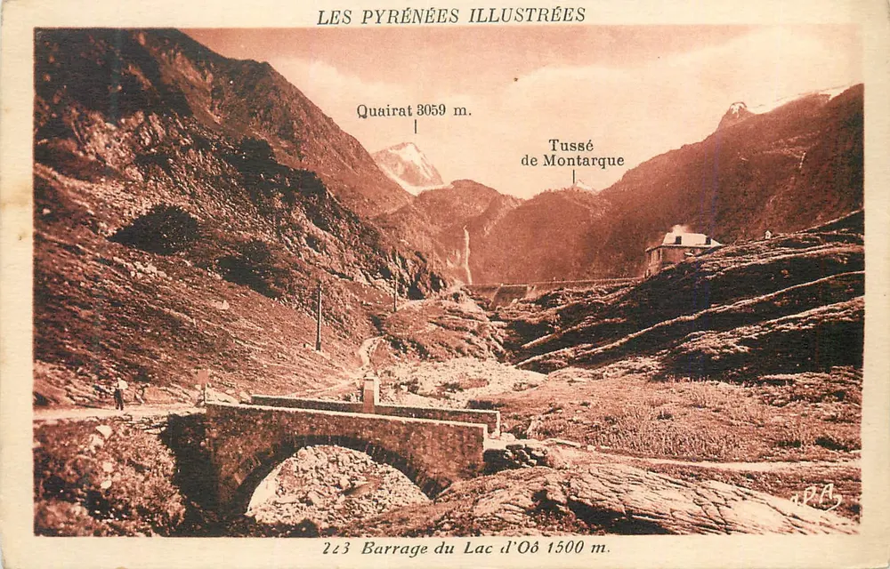 Pirineus Ilustrados — Quairat 3059 m. e Tussé de Montarque — A.P.A. n°223 - Frente