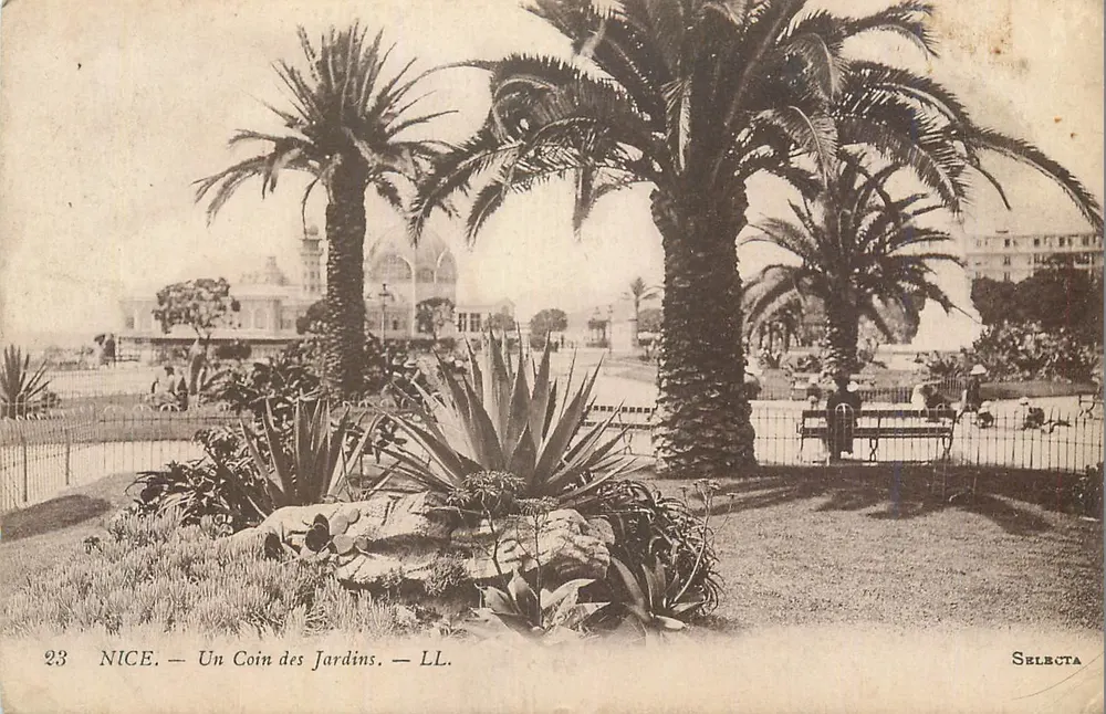 NICE — Un Coin des Jardins — LL. — Selecta - Voorkant