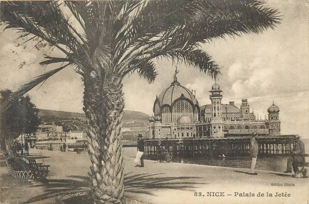 NICE — Palácio da Jetée — Edição Gilletta, n°83 - Frente