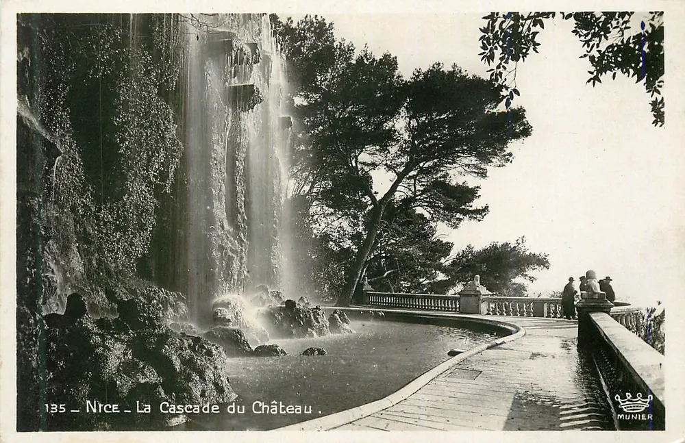 Nice — Kaskada zamkowa — Munier, n° 135 - Awers